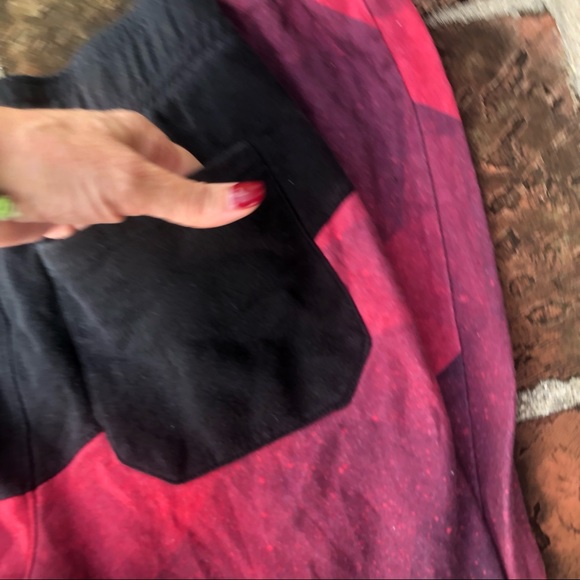 NBA Toronto Raptors red & black sweat pants  size Small - Picture 7 of 8